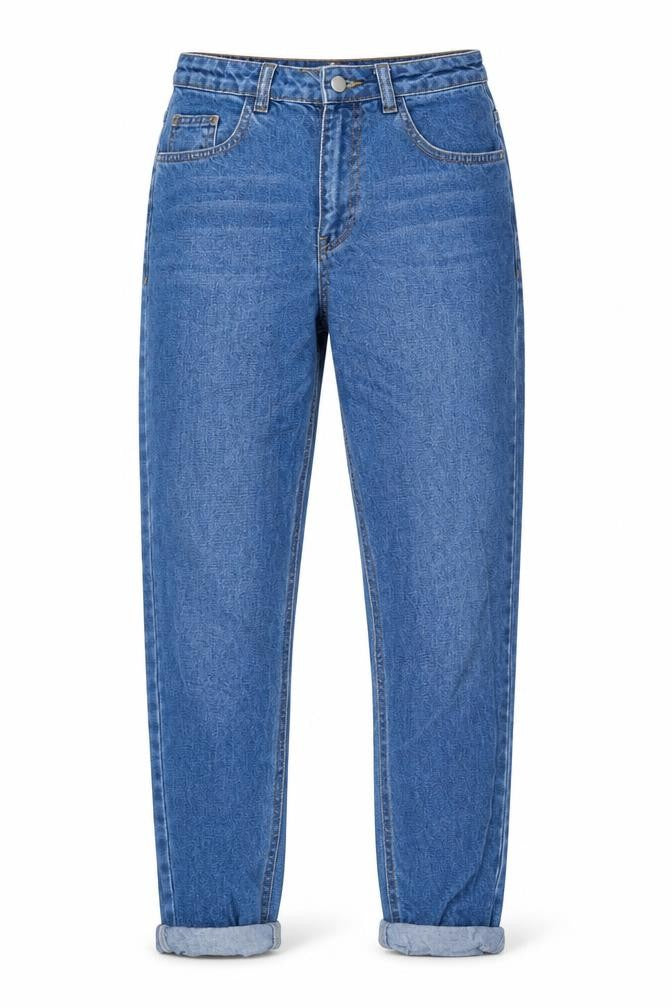 Uncivilised Mens Blue Cotton Skinny Jeans Size 26 in Regular Zip - Turn Up
