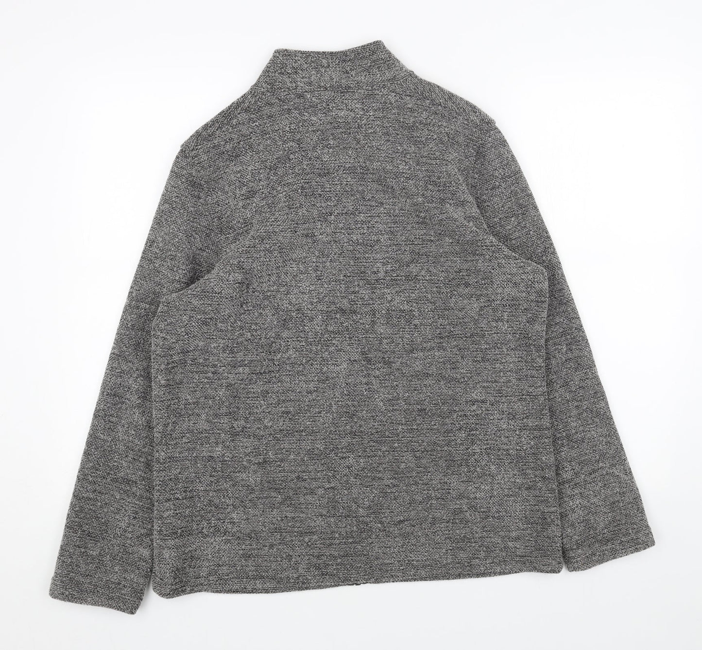 Marks and Spencer Womens Grey Jacket Size 12 Zip