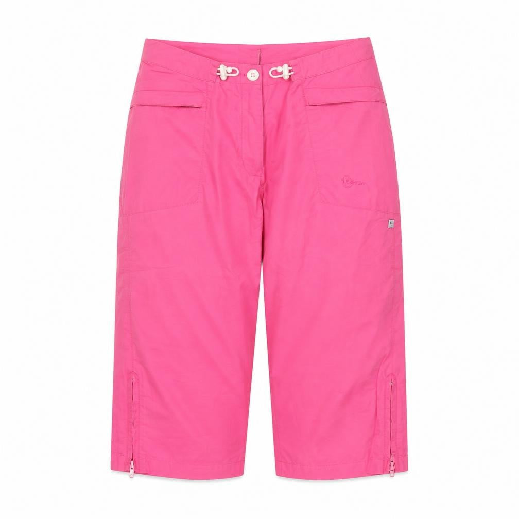team adventure Womens Pink Cotton Bermuda Shorts Size S L18 in Regular Drawstring