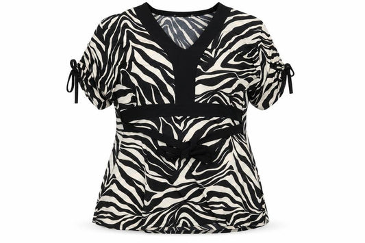 Womens UK Size XL BASSINI Black Polyester T-Shirt