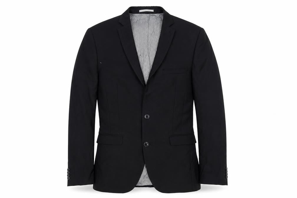 NEXT Mens Black Wool Jacket Suit Jacket Size 36 Regular