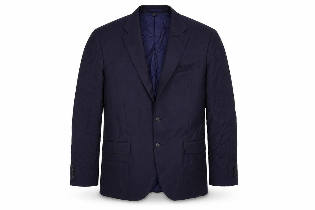 Marks and Spencer Mens Blue Wool Jacket Suit Jacket Size 2XL Regular