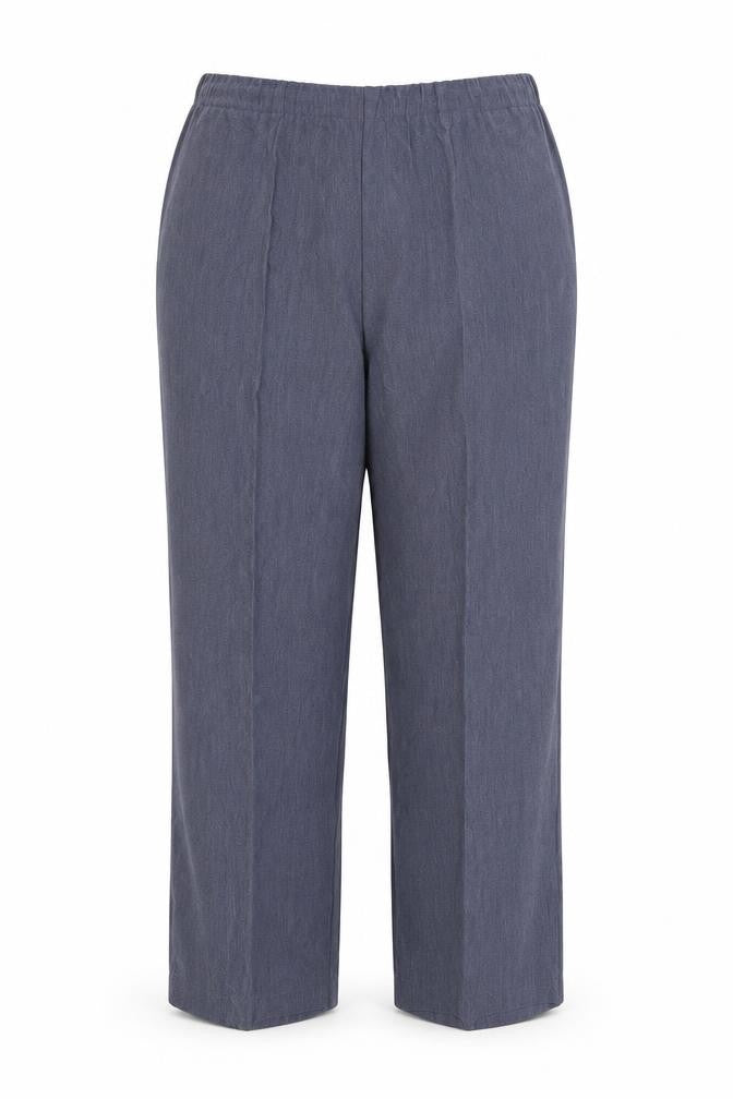 Classics Womens Grey Polyester Trousers Size 22 L22 in Regular