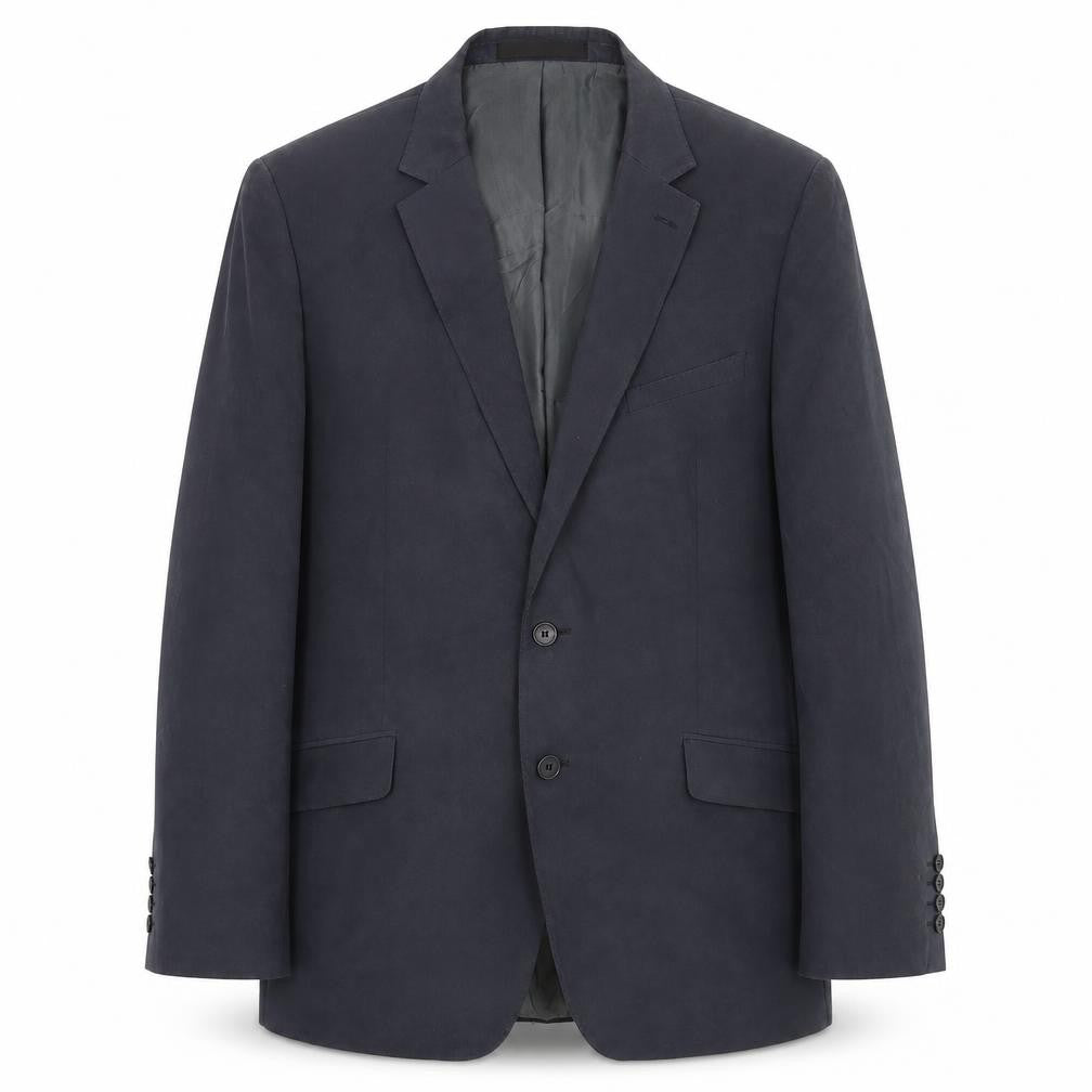 Marks and Spencer Mens Blue Polyester Jacket Suit Jacket Size 44 Regular