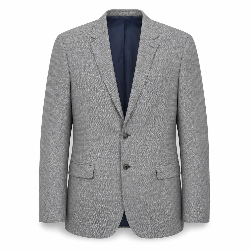 Marks and Spencer Mens Grey Polyester Jacket Suit Jacket Size 44 Regular