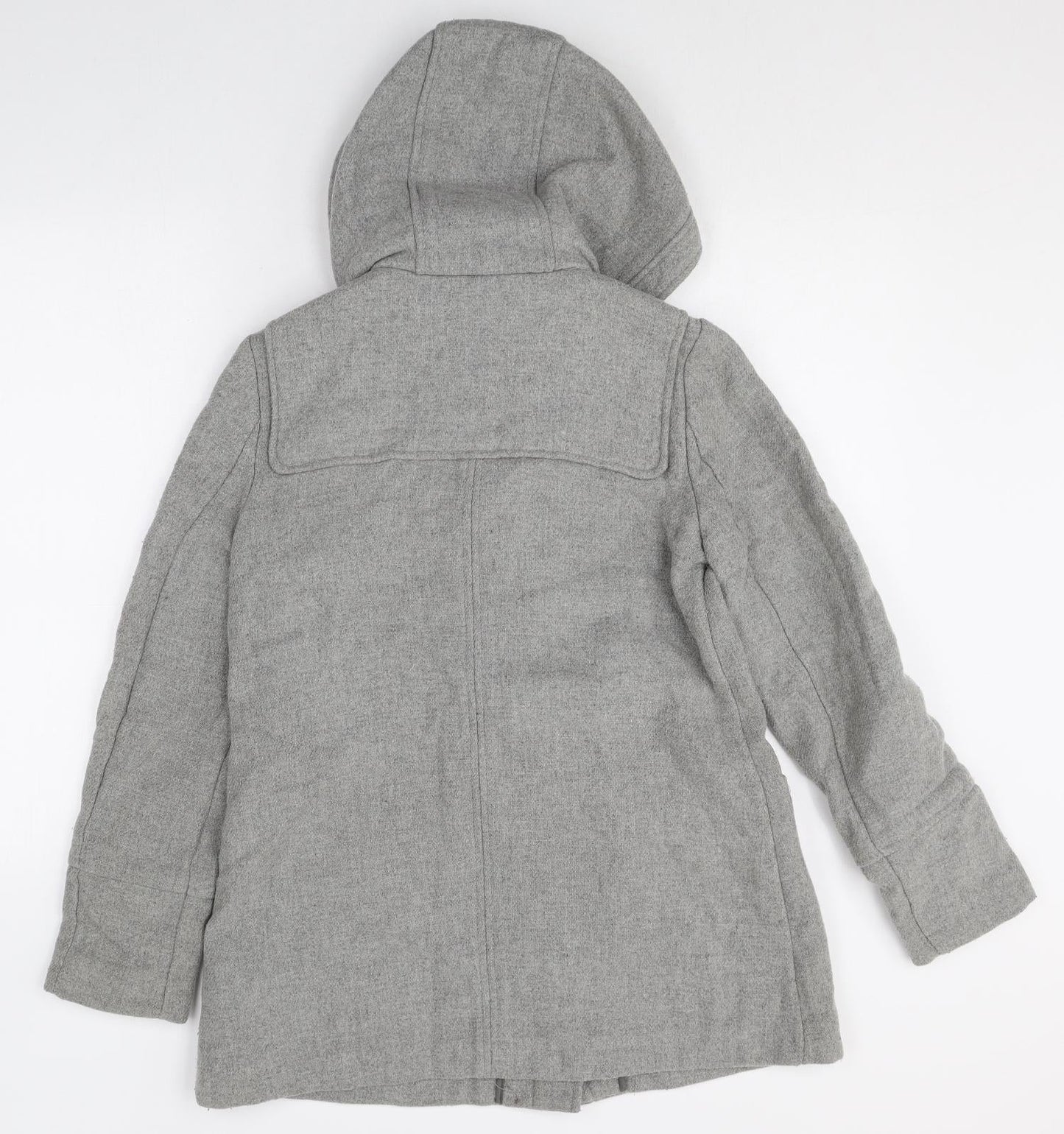 Warehouse Womens Grey Jacket Size 10 Zip