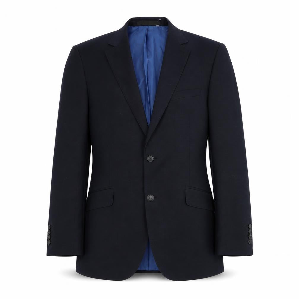 Marks and Spencer Mens Blue Wool Jacket Suit Jacket Size M Regular