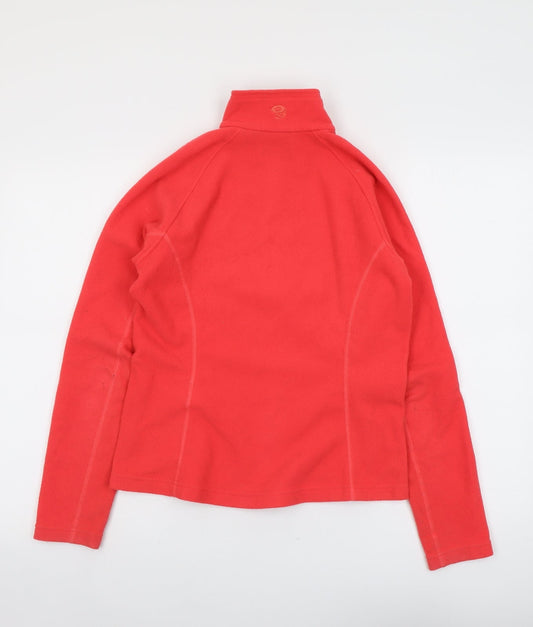 Mountain Hardwear Womens Pink Polyester Pullover Sweatshirt Size S Zip
