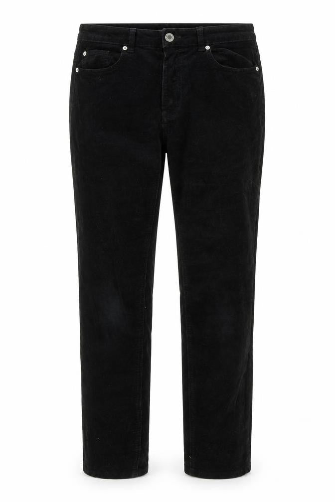 Marks and Spencer Womens Black Chlorofibre Trousers Size 12 Regular Zip