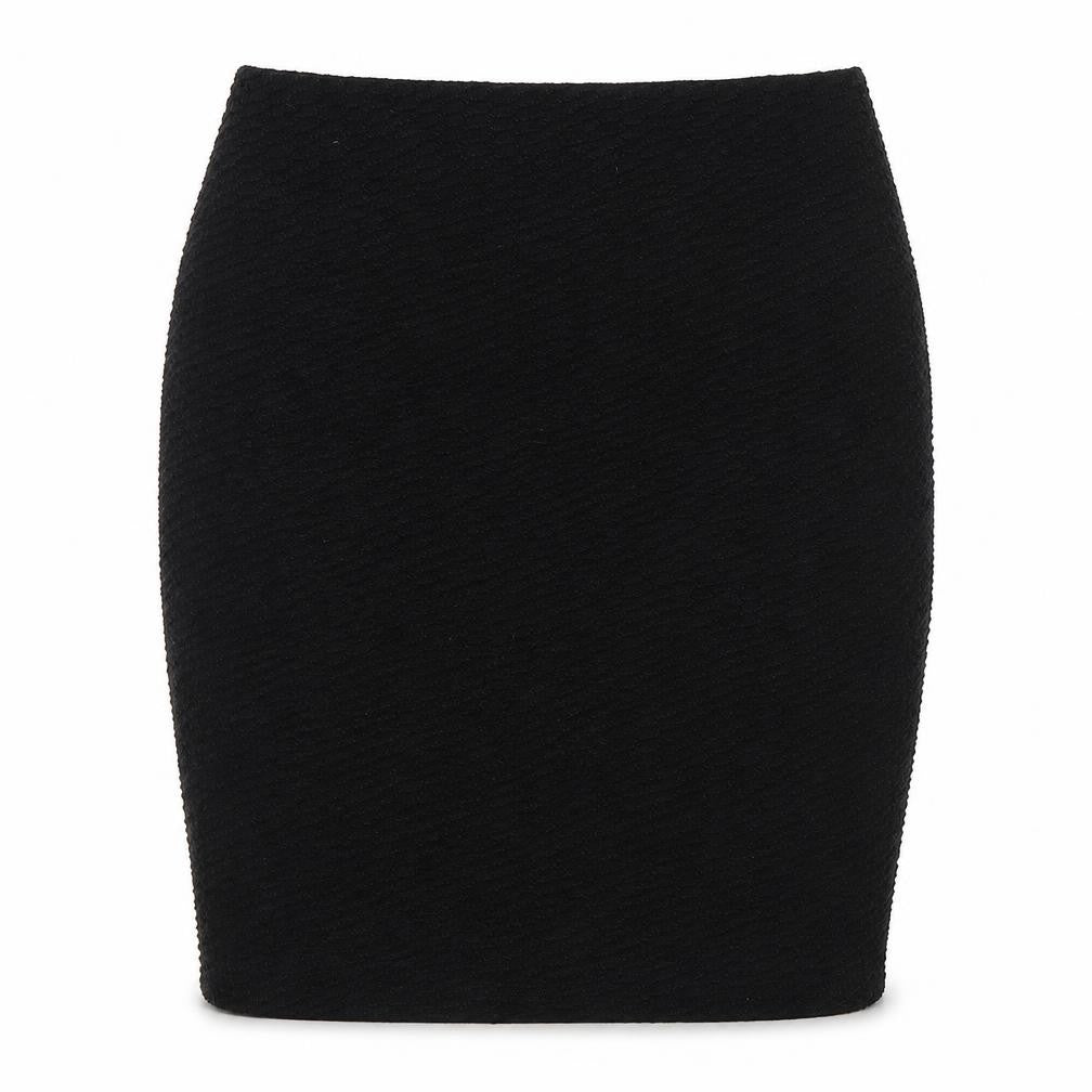 Marks and Spencer Womens Black Polyester Bandage Skirt Size 10