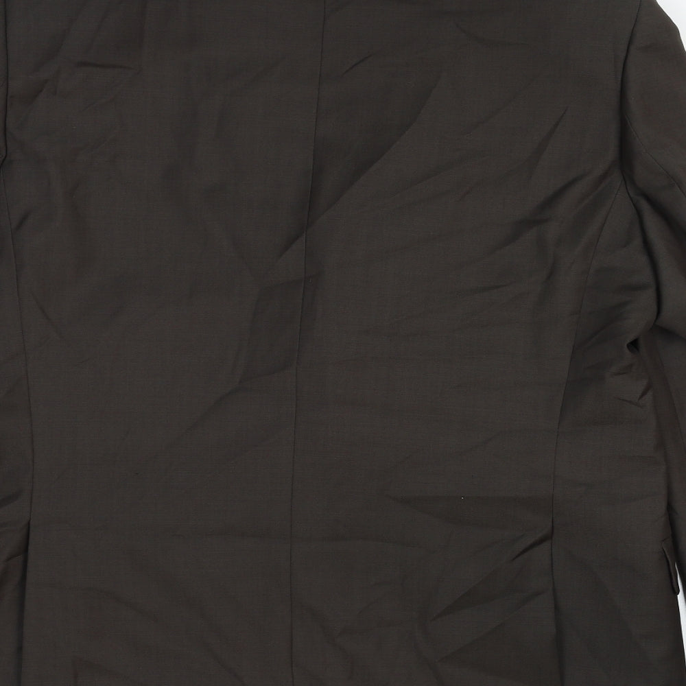 Marks and Spencer Mens Grey Wool Jacket Suit Jacket Size 44 Regular