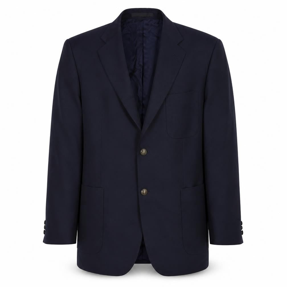 Marks and Spencer Mens Blue Wool Jacket Suit Jacket Size 40 Regular
