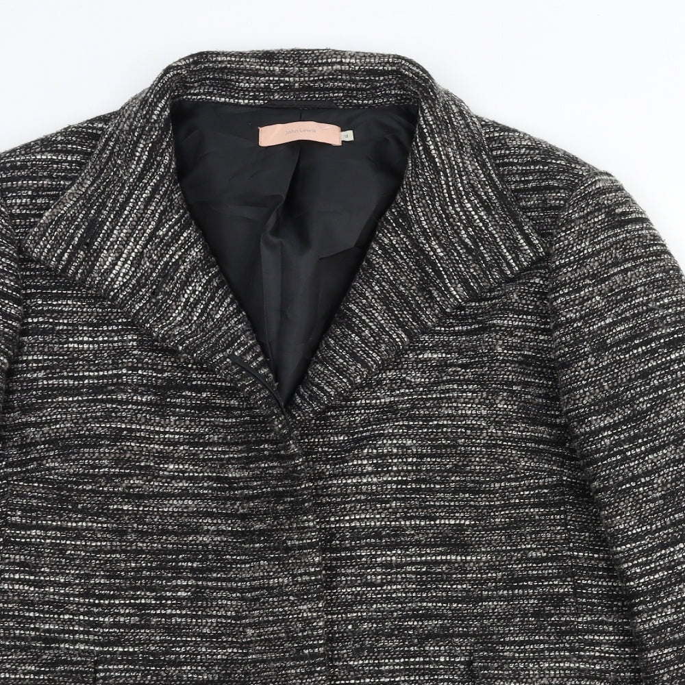 John Lewis Womens Grey Jacket Blazer Size 18 Button