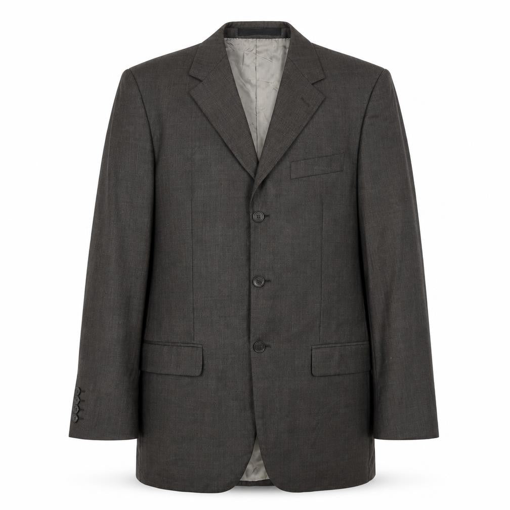 Marks and Spencer Mens Grey Wool Jacket Suit Jacket Size 38 Regular