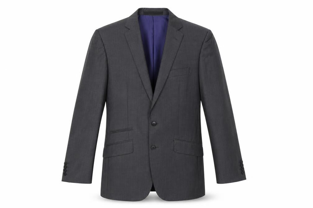 Marks and Spencer Mens Grey Wool Jacket Suit Jacket Size 40 Regular