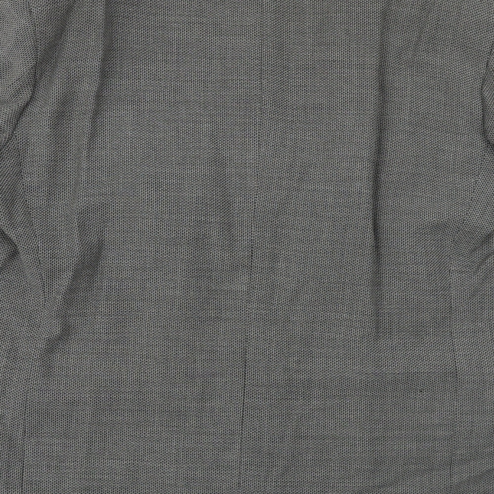 Marks and Spencer Mens Grey Wool Jacket Suit Jacket Size 44 Regular