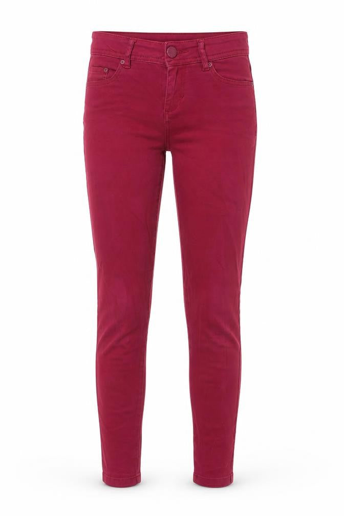 YES YES Womens Pink Cotton Skinny Jeans Size 8 Slim Zip