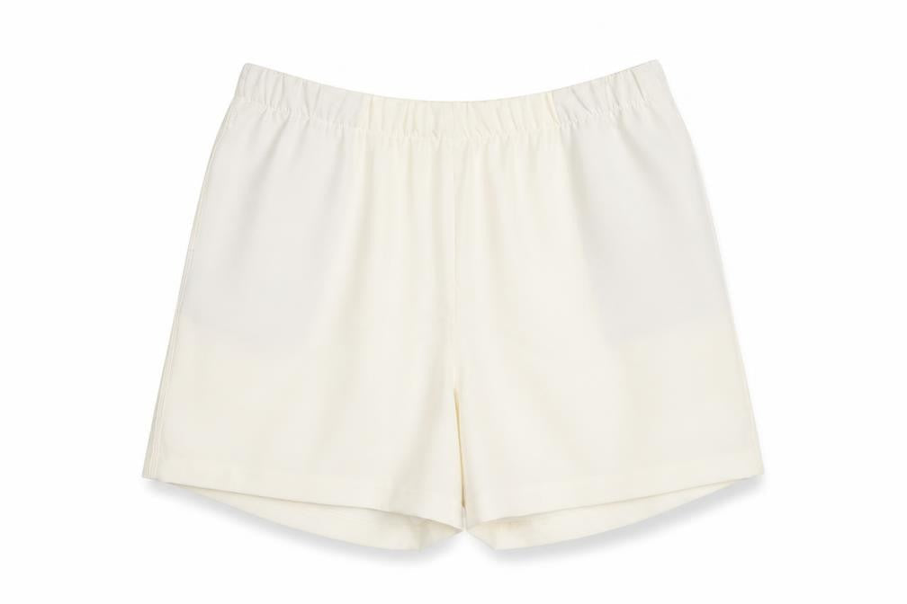 Marks and Spencer Womens Ivory Polyester Bermuda Shorts Size 20 L5 in Regular Pull On
