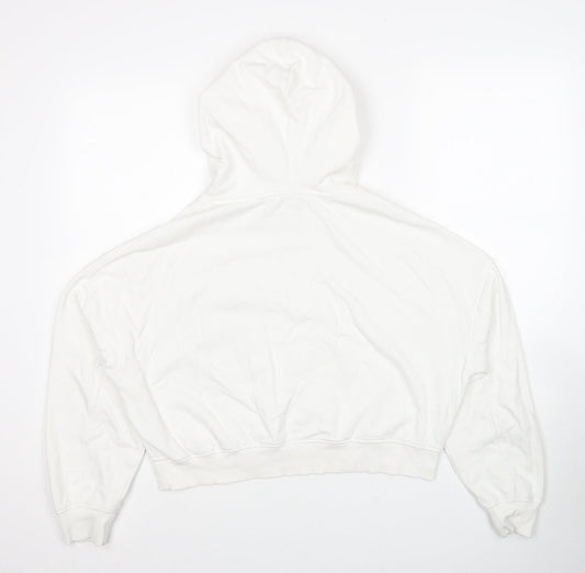 House Brand Womens White Cotton Pullover Hoodie Size XS Pullover - Size XS-S