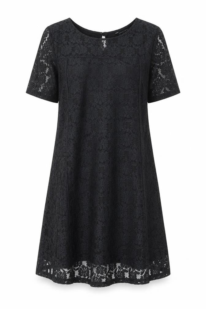 Dorothy Perkins Womens Grey Floral Polyester A-Line Size 14 Round Neck Pullover