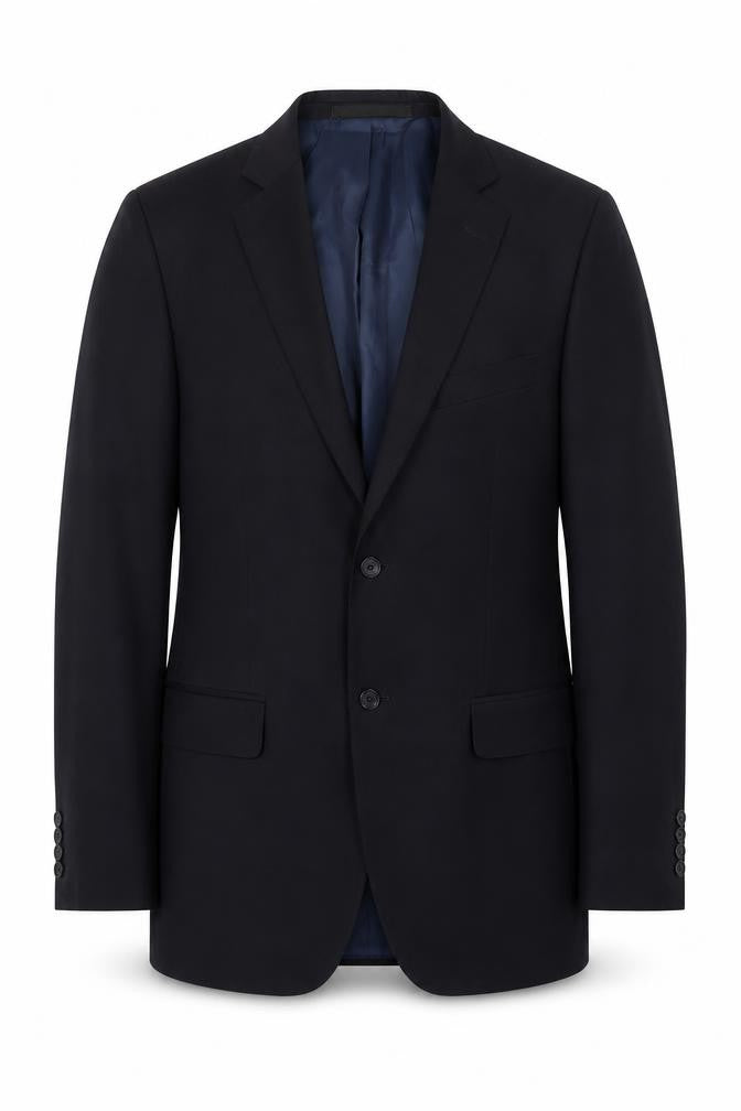 Marks and Spencer Mens Blue Wool Jacket Suit Jacket Size 40 Regular