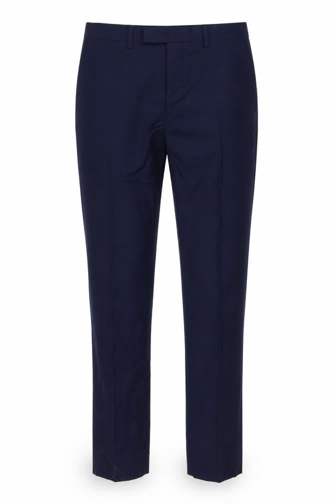 River Island Mens Blue Polyester Dress Pants Trousers Size 32 in Regular Zip