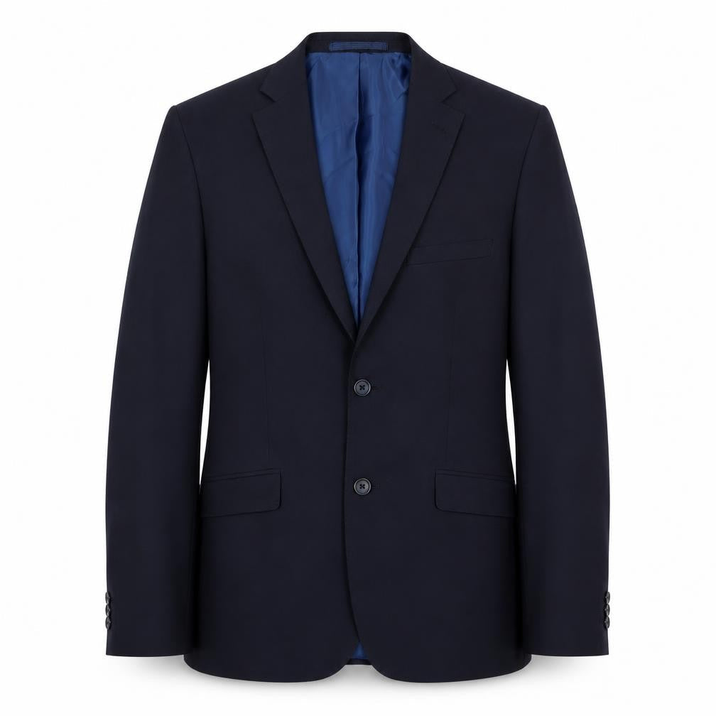 Marks and Spencer Mens Blue Polyester Jacket Suit Jacket Size 38 Regular