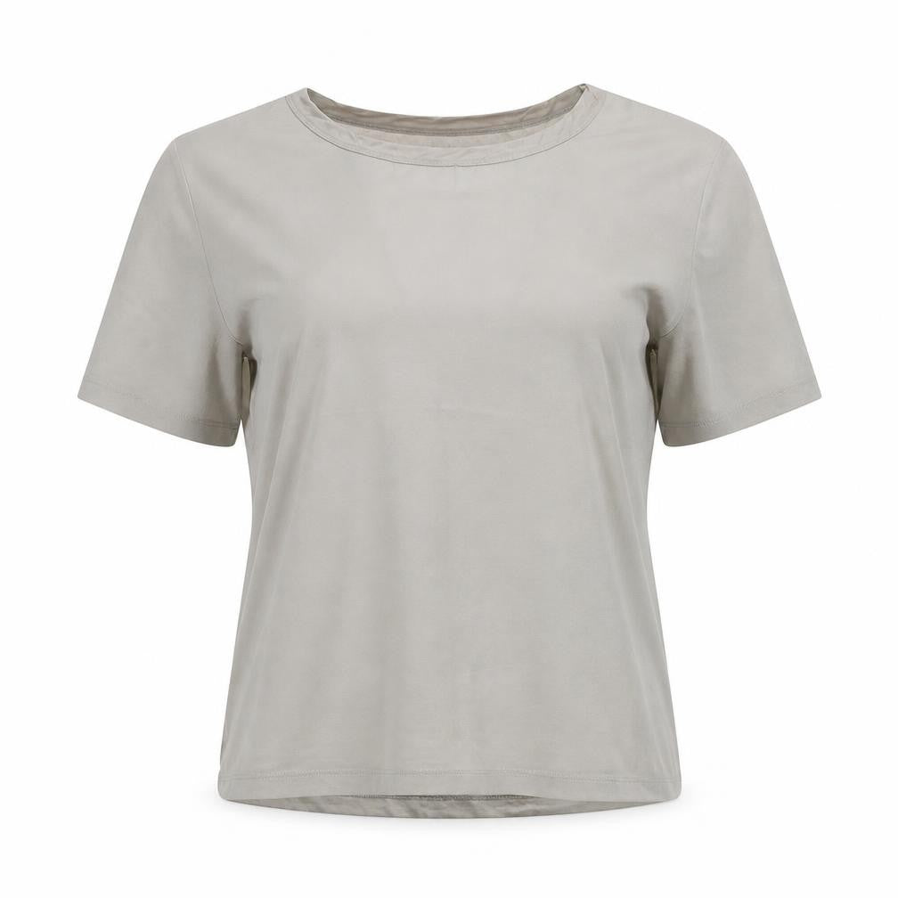 Womens UK Size S French Connection Grey Polyester T-Shirt