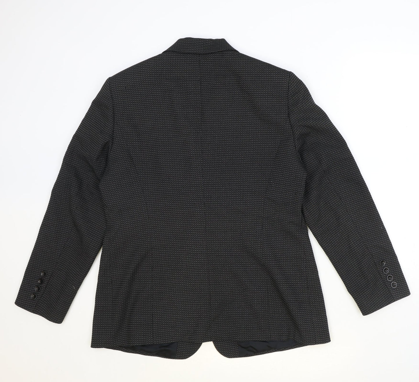 Gerry Weber Womens Black Polyester Jacket Blazer Size 16