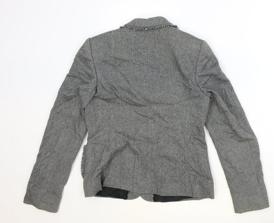 Marks and Spencer Womens Green Polyester Jacket Blazer Size 10