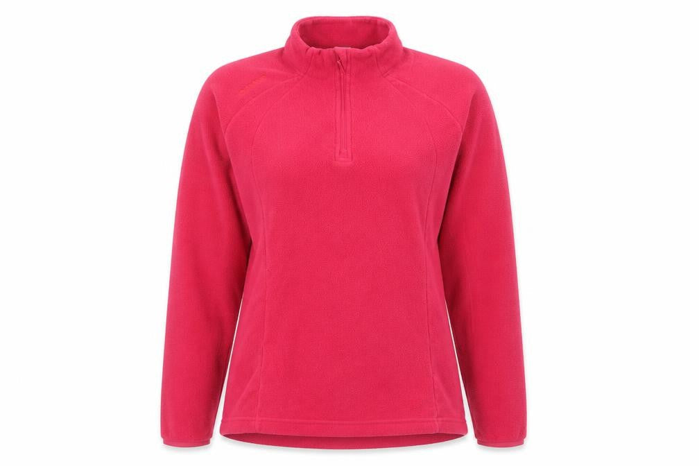 Quechua Womens Pink Polyester Pullover Sweatshirt Size L Pullover