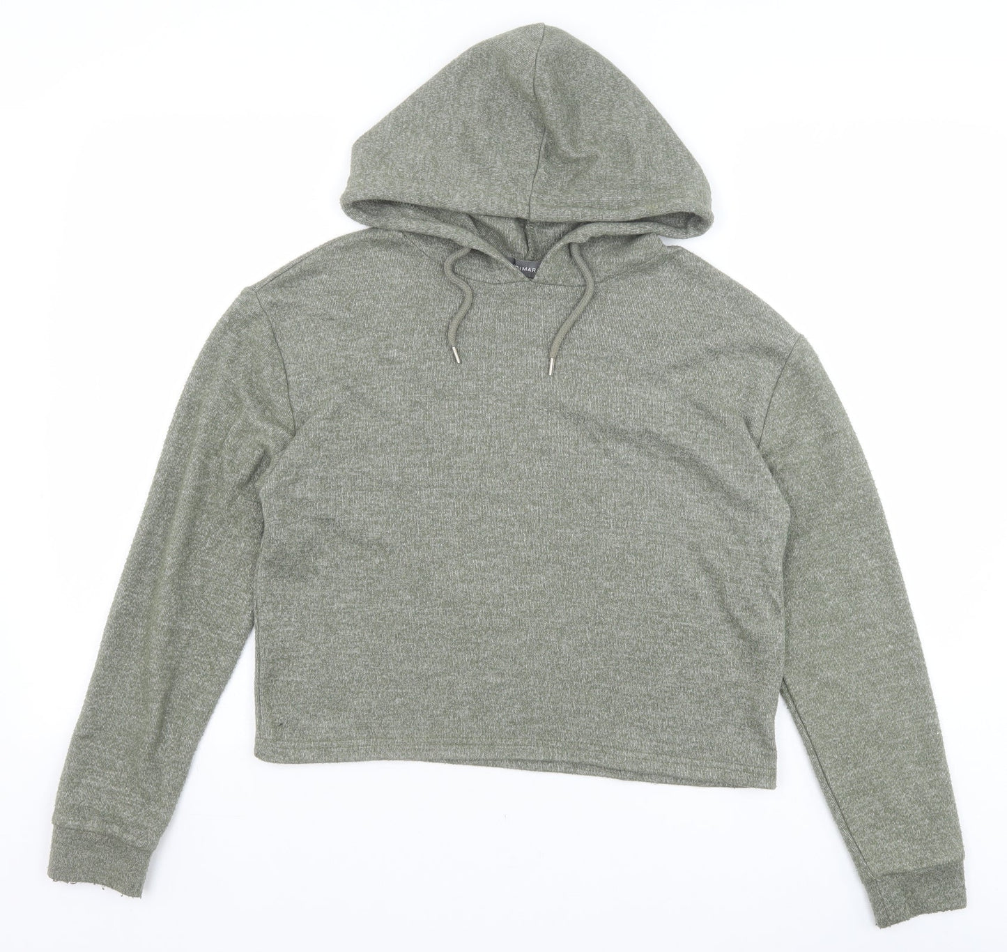 Primark Womens Green Viscose Pullover Hoodie Size XS Pullover