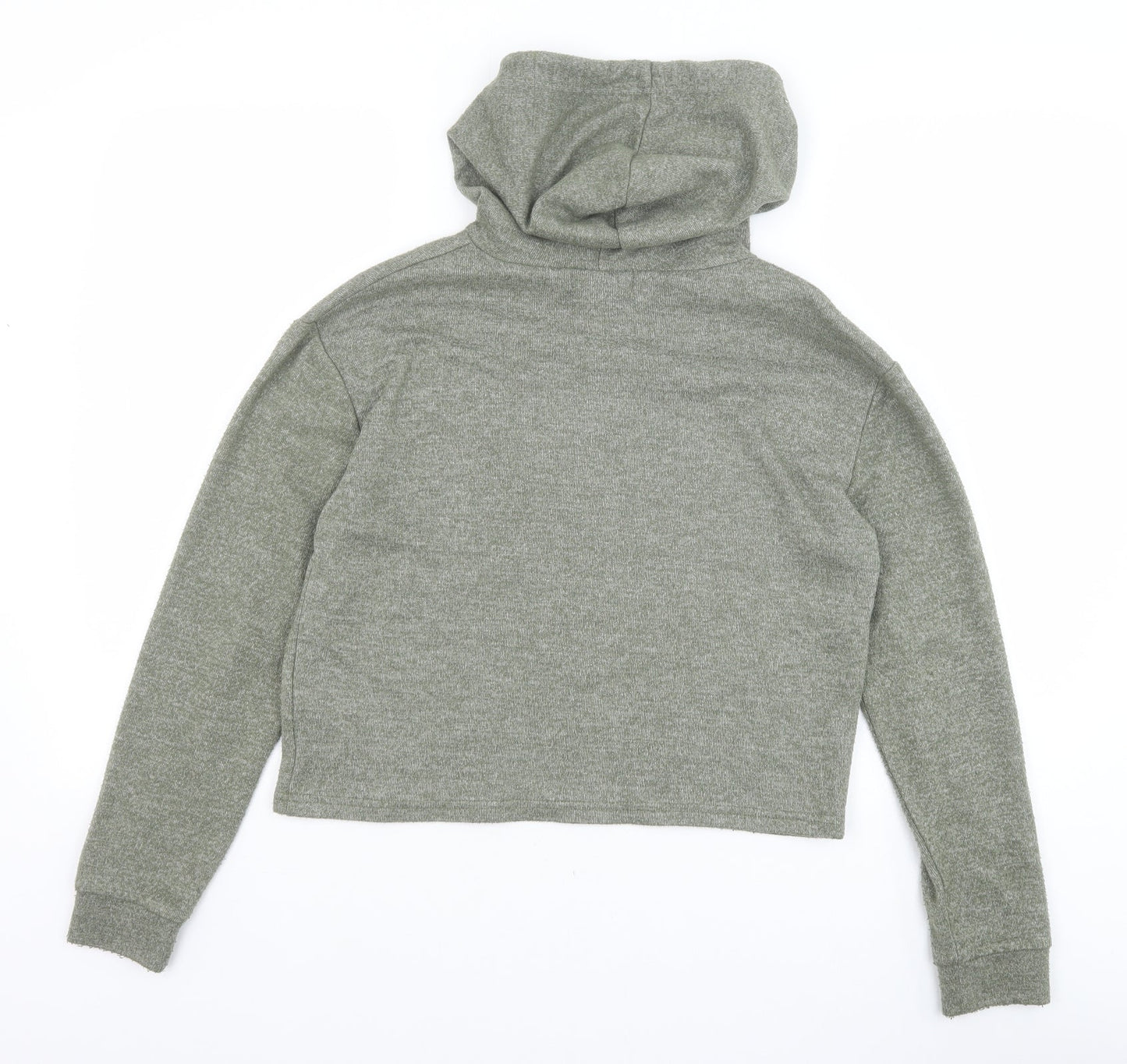 Primark Womens Green Viscose Pullover Hoodie Size XS Pullover