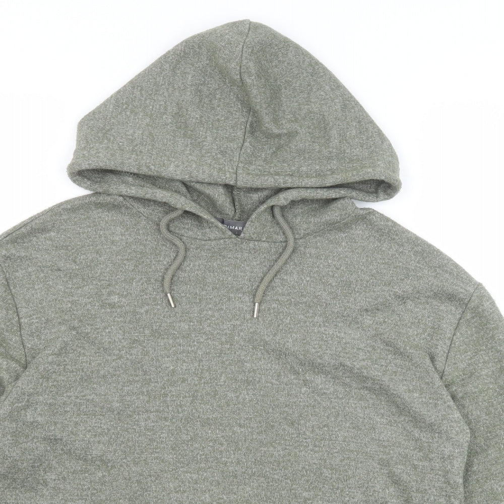 Primark Womens Green Viscose Pullover Hoodie Size XS Pullover