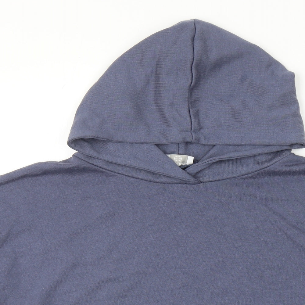 Jeff&Co Womens Blue Polyester Pullover Hoodie Size 14 Pullover - Size 14-16