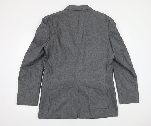 NICO Mens Grey Wool Jacket Suit Jacket Size 42 Regular