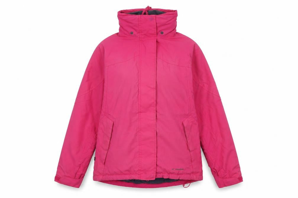 Womens UK Size 12  Mountain Life Pink Nylon Jacket
