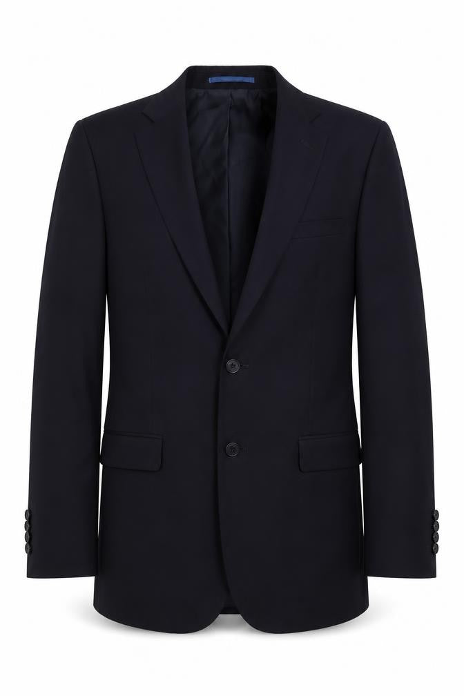 Marks and Spencer Mens Blue Polyester Jacket Suit Jacket Size 40 Regular