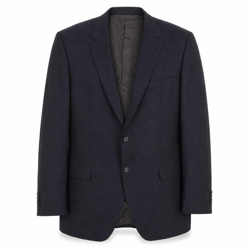 Marks and Spencer Mens Blue Wool Jacket Suit Jacket Size 44 Regular