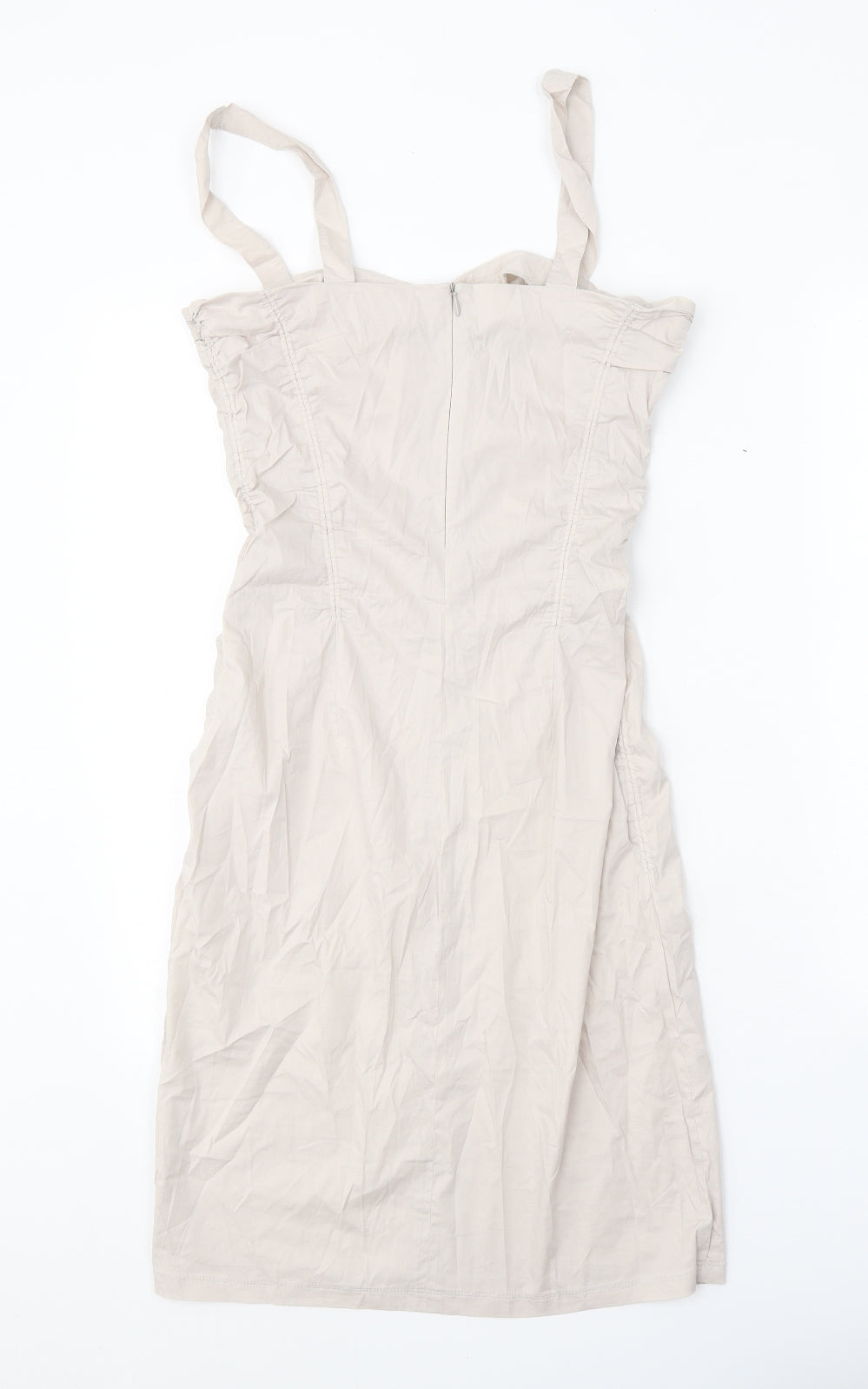 XO Womens Grey Polyester Pencil Dress One Size Sweetheart Pullover