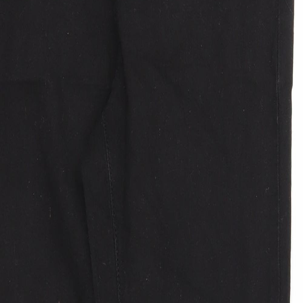 Denim & Co. Womens Black Cotton Jegging Jeans Size 10 Regular
