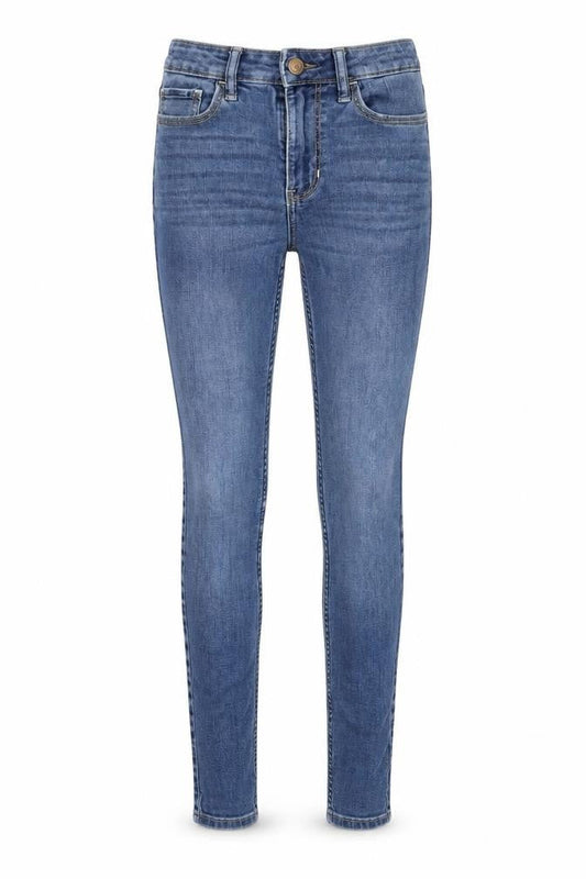 Hollister Womens Blue Cotton Skinny Jeans Size 26 in Slim Zip