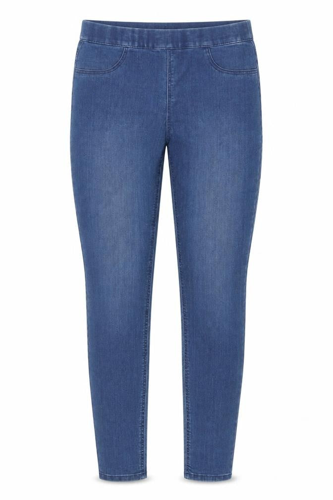 H&M Womens Blue Cotton Jegging Jeans Size 10 Regular
