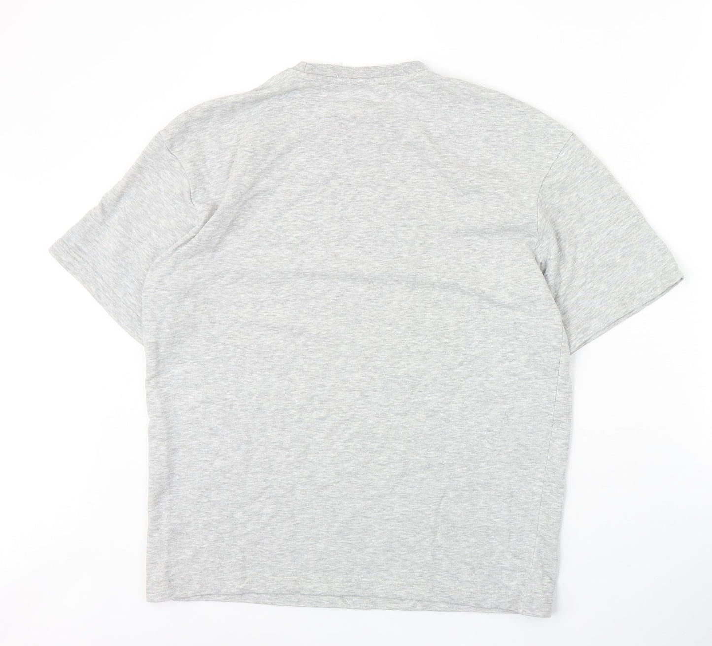 H&M Womens Green Camel Basic T-Shirt Size S Round Neck