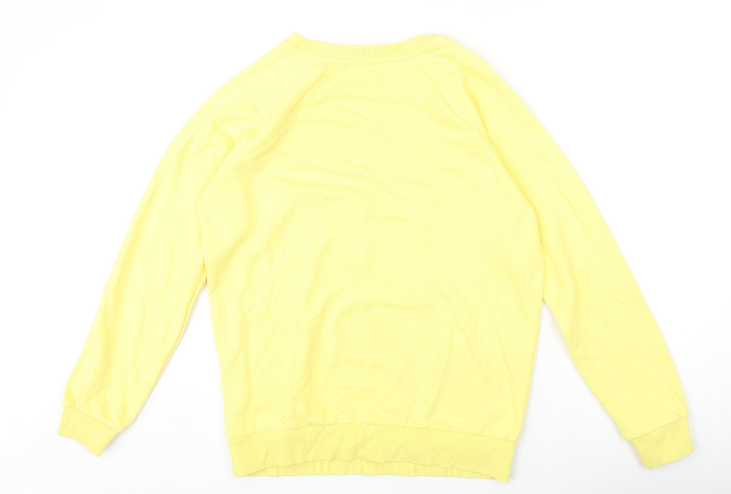 NEXT Womens Yellow Cotton Pullover Sweatshirt Size XS Pullover - Toujours