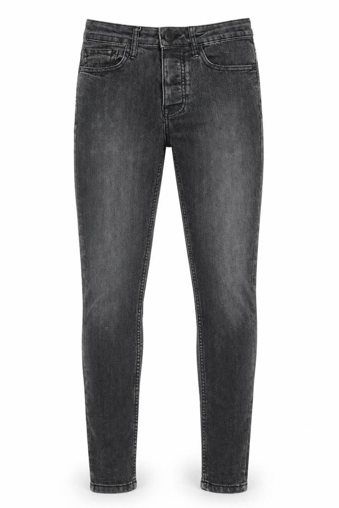Denim & Co. Mens Black Cotton Skinny Jeans Size 28 in L32 in Regular Zip