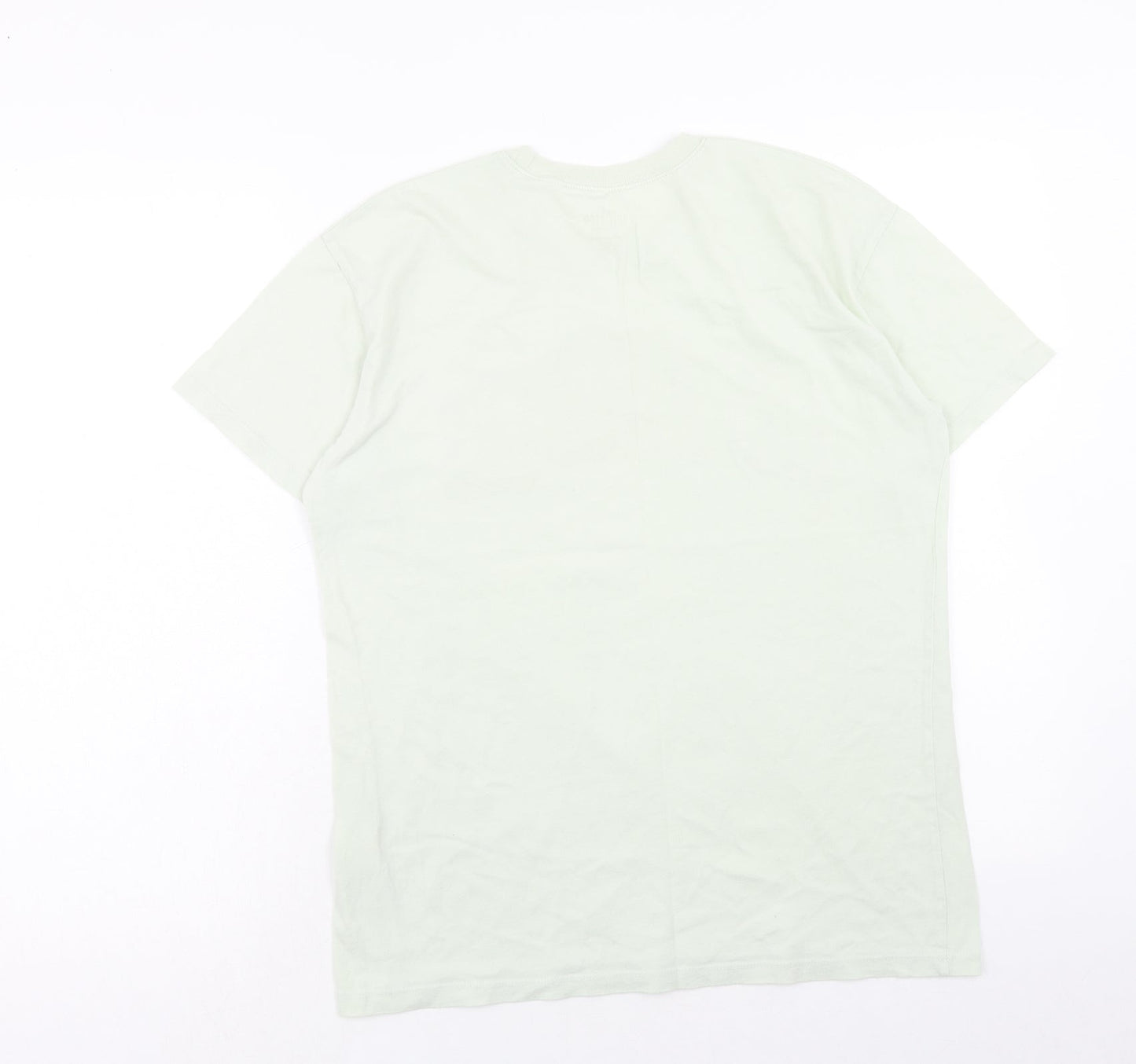 Hollister Womens Green Cotton Basic T-Shirt Size XS Round Neck - Los Angeles