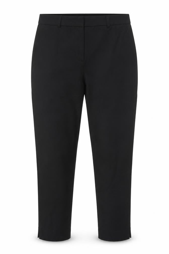 Marks and Spencer Womens Blue Viscose Trousers Size 14 Regular Hook & Eye