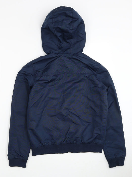 La Redoute Boys Blue Bomber Jacket Jacket Size 12 Years Zip