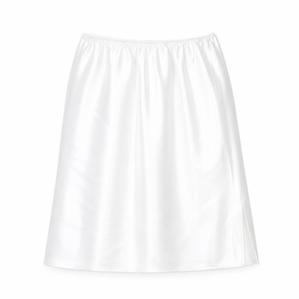 Marks and Spencer Womens White Polyester A-Line Skirt Size 8